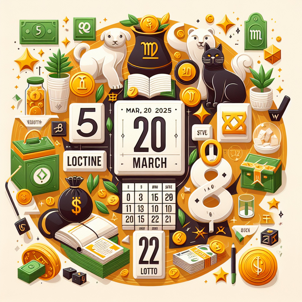 2025년 3월 20일 띠별 재물운과 로또 번호 안내