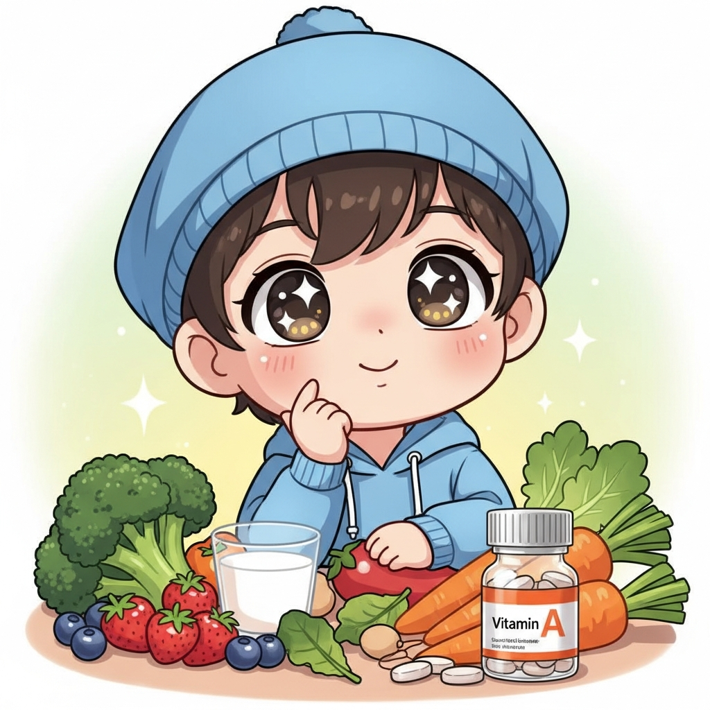 우리아이 비타민A, 이 글 하나로 끝! 필수 효능부터 안전 섭취, 영양제 & 레시피 총정리